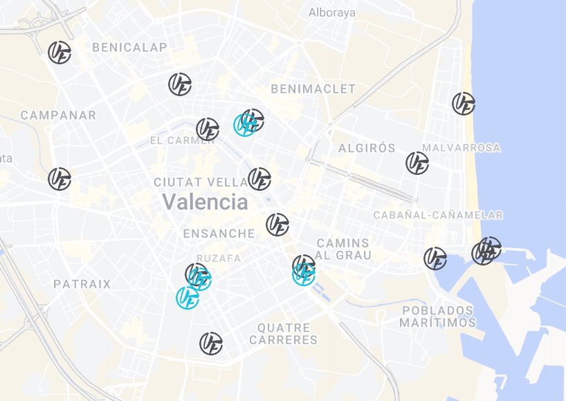 más de 15 ubicaciones por Valencia, La Pobla de vallbona, Lliria, Benaguacil, Torrent